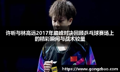 许昕与林高远2017年巅峰对决回顾乒乓球赛场上的精彩瞬间与战术较量